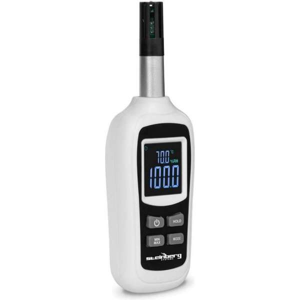 Steinberg Temperatuur- en vochtigheidsmeter - LCD-kleurenbeeldscherm Steinberg Temperatuur- en vochtigheidsmeter - LCD-kleurenbeeldscherm