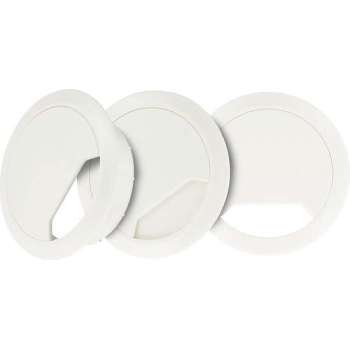 TQ4U Kabeldoorvoer - ABS Kunststof - Ø 60 mm - Verstelbaar - Wit - 3 stuks