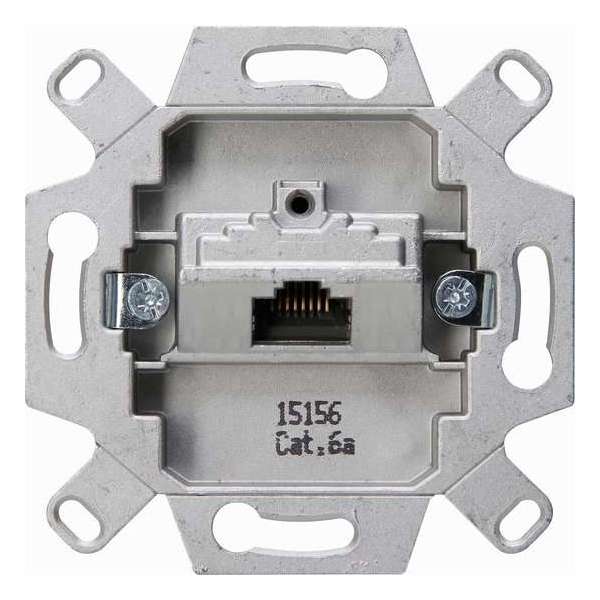 KOPP - UTP RJ45 Stopcontact - Wandcontactdoos - Inbouw - 1-voudig UTP CAT6 1x8P Afgeschermd KOPP - UTP RJ45 Stopcontact - Wandcontactdoos - Inbouw - 1-voudig UTP CAT6 1x8P Afgeschermd