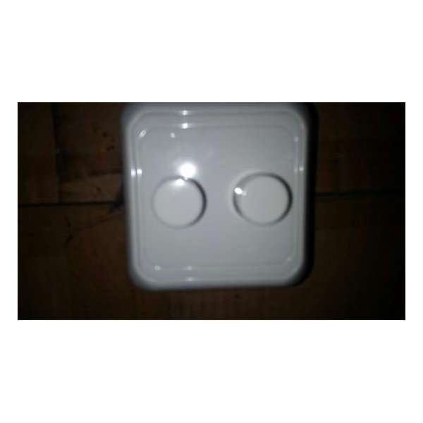 duo dimmer compleet gl/hal 230 volt wit duo dimmer compleet gl/hal 230 volt wit