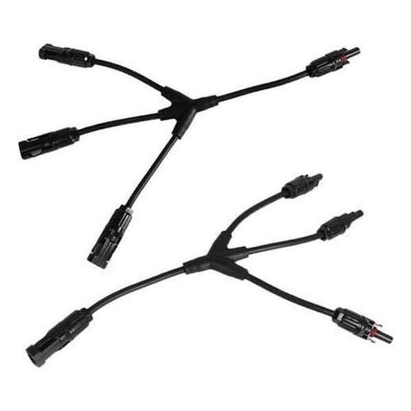 solar MC4 Parallel 3Y Kabel Set 30A 1000V 1x MMMF en 1xFFFM solar MC4 Parallel 3Y Kabel Set 30A 1000V 1x MMMF en 1xFFFM