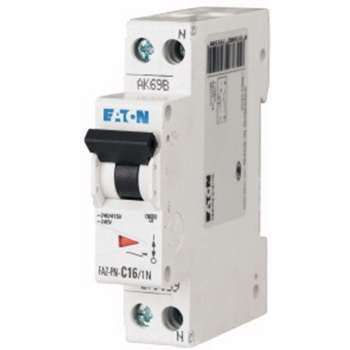 ✅  Eaton installatieautomaat 1P+N C16      PLN6-C16/1N-MW ✅ PROLEDPARTNERS®