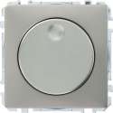 Schneider Electric dimmer - gloei/halogeenlamp - 230V - 60-400W - Inbouw - Dimmer - druk aan/uit - Edelstaal - Zilverkleurig