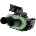 Delphi Weatherpack huis voor pen - 2 polig / 2P - Female