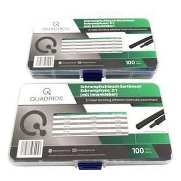 Quadrios 2107CA135 Krimpkous assortiment Krimpverhouding:3:1 200 stuk(s)