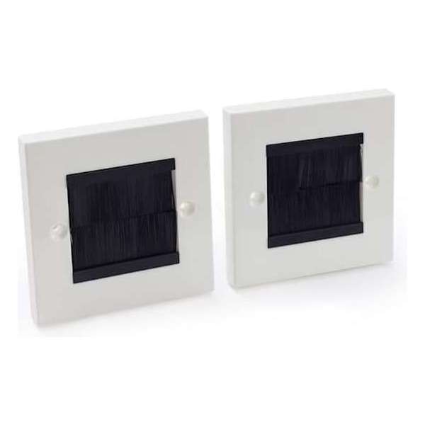 oneConcept Kabelafdekking - Kabeldeksel - set van 2 - ca. 86 x 86 mm oneConcept Kabelafdekking - Kabeldeksel - set van 2 - ca. 86 x 86 mm