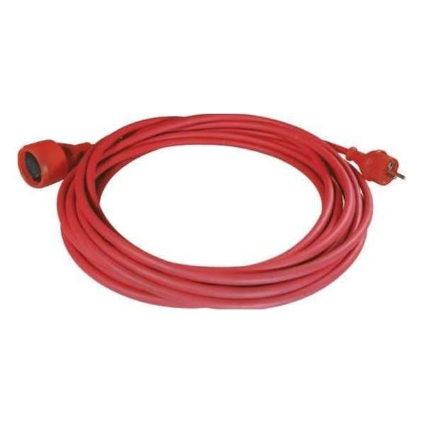Verlengkabel H07RN-F 3x1,5 rood - 10 meter Verlengkabel H07RN-F 3x1,5 rood - 10 meter