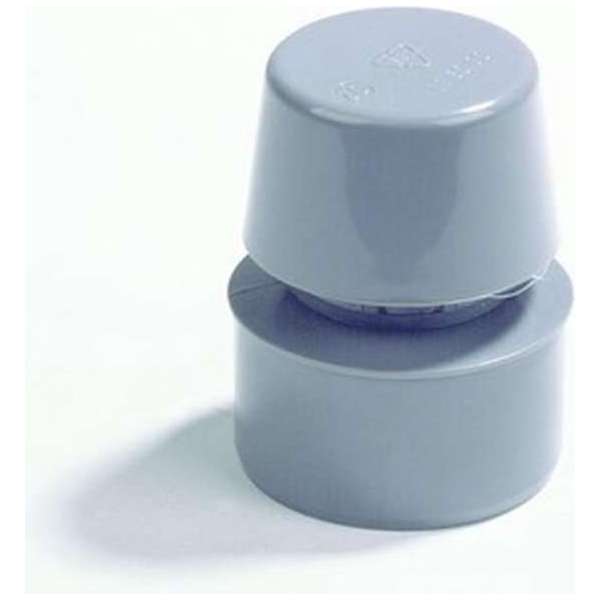 Dyka Beluchter lijmmof aansluiting PVC grijs 32mm Dyka Beluchter lijmmof aansluiting PVC grijs 32mm
