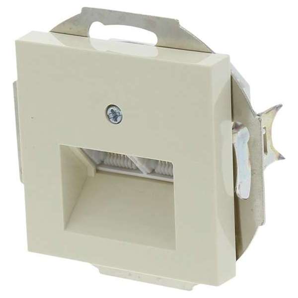 Contactdoos – inbouw – telefoon – data – CAT6A – 2 x 8–polig – geschikt voor afdekraam Gira System 55 – crème Contactdoos – inbouw – telefoon – data – CAT6A – 2 x 8–polig – geschikt voor afdekraam Gira System 55 – crème