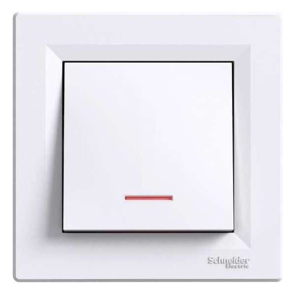 SCHNEIDER ELECTRIC Verlichte drukknopschakelaar Asfora 10 A SCHNEIDER ELECTRIC Verlichte drukknopschakelaar Asfora 10 A