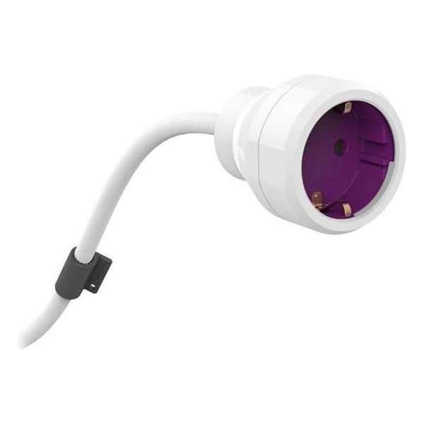 Allocacoc 8202/FRPE5M 1AC outlet(s) 5m Wit power uitbreiding Allocacoc 8202/FRPE5M 1AC outlet(s) 5m Wit power uitbreiding