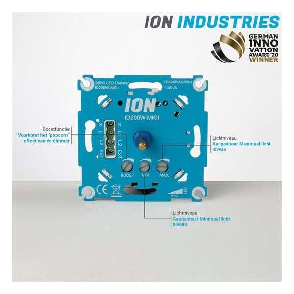 LED Dimmer Inbouw | 0.3-200 Watt | ION INDUSTRIES LED Dimmer Inbouw | 0.3-200 Watt | ION INDUSTRIES