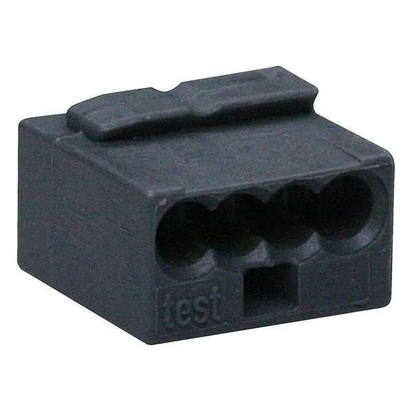 WAGO zwakstroom lasklem 243-204 | grijs | 4-voudig | 0.6 - 0.8 mm² |MAX 100V | 50 stuks WAGO zwakstroom lasklem 243-204 | grijs | 4-voudig | 0.6 - 0.8 mm² |MAX 100V | 50 stuks