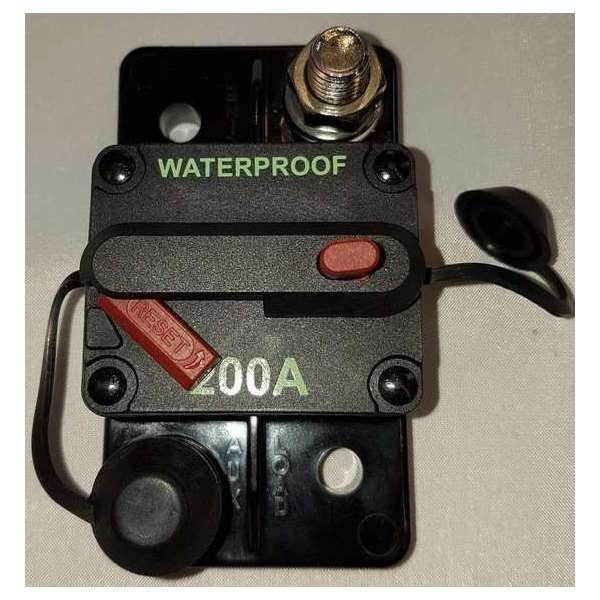 Zekeringautomaat - hoofdstroomschakelaar 200A Zekeringautomaat - hoofdstroomschakelaar 200A
