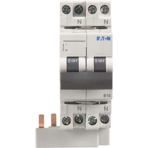 Eaton Holec Fornuisautomaat | 1317017 | 2-polig | 16 ampère Eaton Holec Fornuisautomaat | 1317017 | 2-polig | 16 ampère