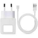 S&C - 8 pins oplaadkabel en USB wandlader adaptor lightning wit