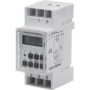Timer / digitale schakelaar DIN TGE-12