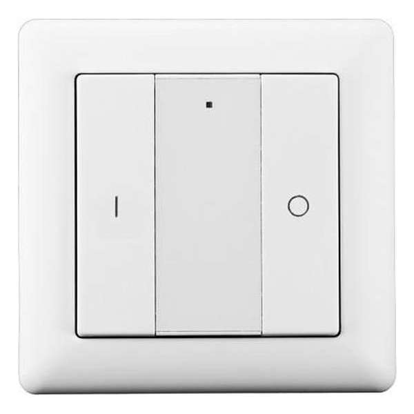 ROBB Smarrt Draadloze Schakelaar Wit 2knops Zigbee ROBB Smarrt Draadloze Schakelaar Wit 2knops Zigbee