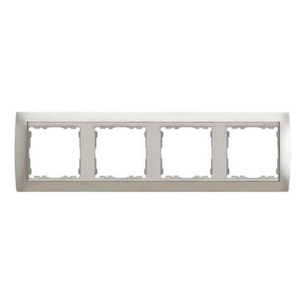 Frame voor 4 elementen mat aluminium Simon 82 Frame voor 4 elementen mat aluminium Simon 82