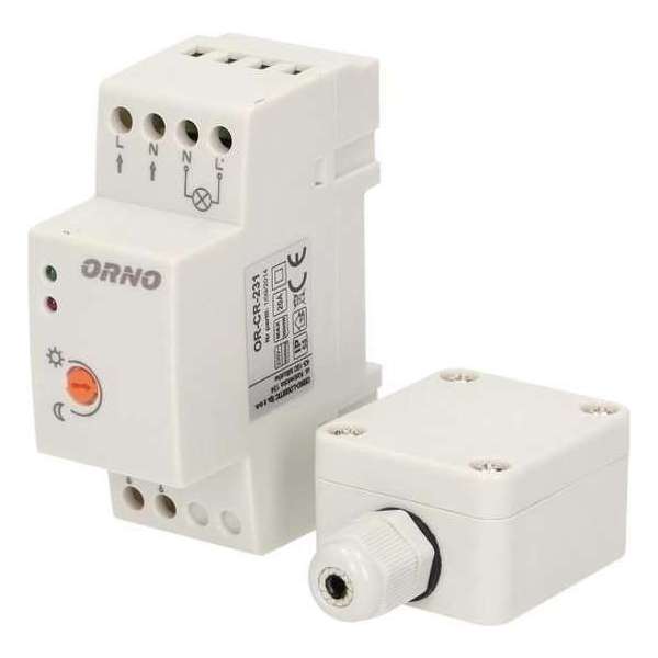 Schemerschakelaar - 3000W - Met externe sonde Schemerschakelaar - 3000W - Met externe sonde