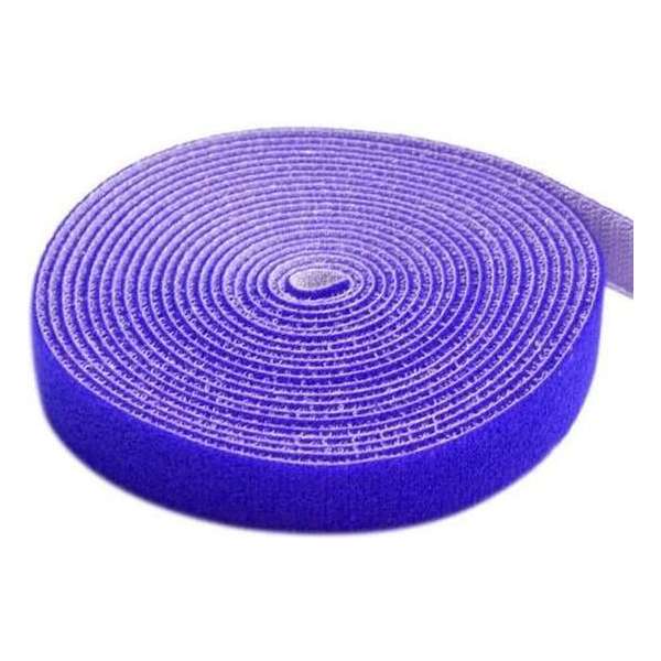 Techly ISWT-ROLL-1625 kabelbinder Klittenband Blauw Techly ISWT-ROLL-1625 kabelbinder Klittenband Blauw