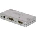 2-Poorts Ultra HD HDMI Schakelaar Zilver