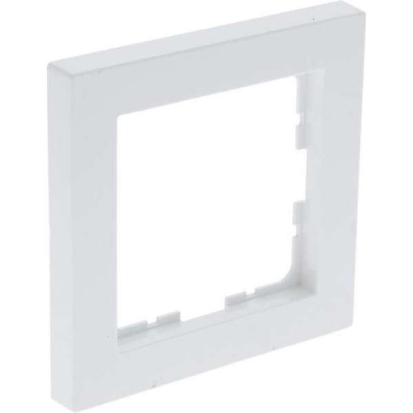Q-Link S–Line afdekraam – 1–voudig – polarwit – 10 stuks Q-Link S–Line afdekraam – 1–voudig – polarwit – 10 stuks