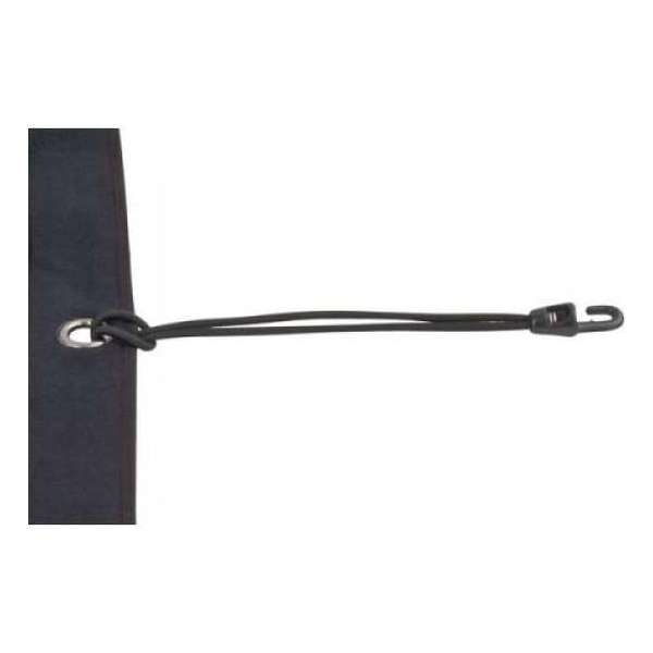 Shockcord Elastiek 22cm Zwart Shockcord Elastiek 22cm Zwart