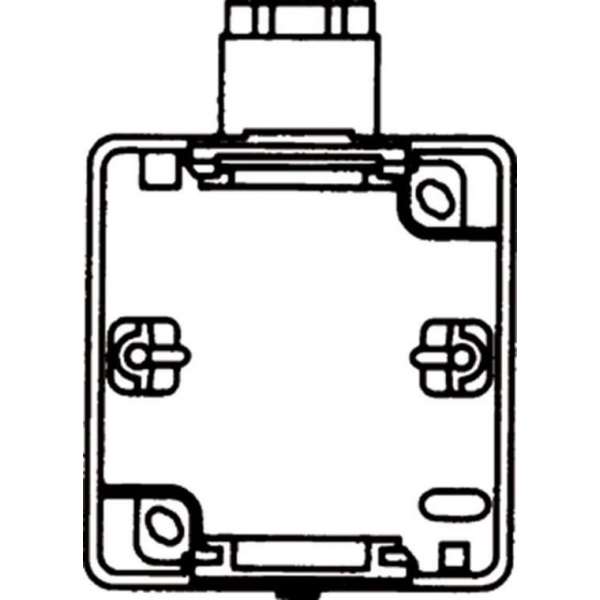 Gira Spatwaterdicht opbouw Opbouwbak inbouwschakelmateriaal Gira Spatwaterdicht opbouw Opbouwbak inbouwschakelmateriaal