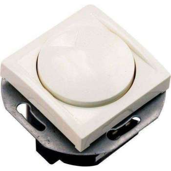 Bari Inbouw Dimmer 300W 230V Halo Drukwissel Crème