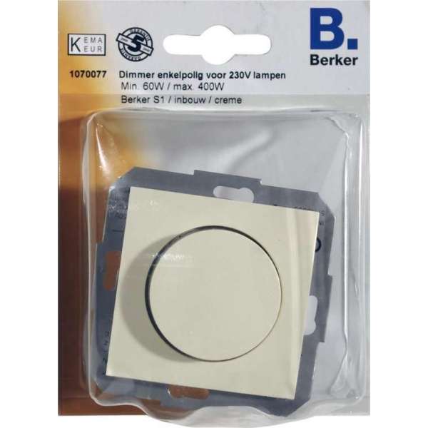 Berker Inbouwdimmer dim400w Berker Inbouwdimmer dim400w