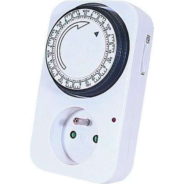 Mechanische timer - Week - 2P+A 16A - 3680W Mechanische timer - Week - 2P+A 16A - 3680W