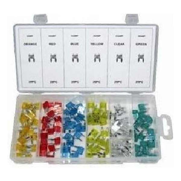 Weber Tools | Mini zekeringen assortiment 120-delig Weber Tools | Mini zekeringen assortiment 120-delig
