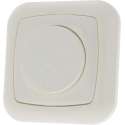 Q-Link Exa dimmer – inbouw – 1–voudig – druk–wissel – polarwit