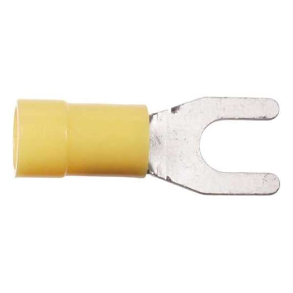 Vork Kabelschoen Geel 4.0 - 6.0mm² / Breedte 5,0mm (100 stuks) Vork Kabelschoen Geel 4.0 - 6.0mm² / Breedte 5,0mm (100 stuks)