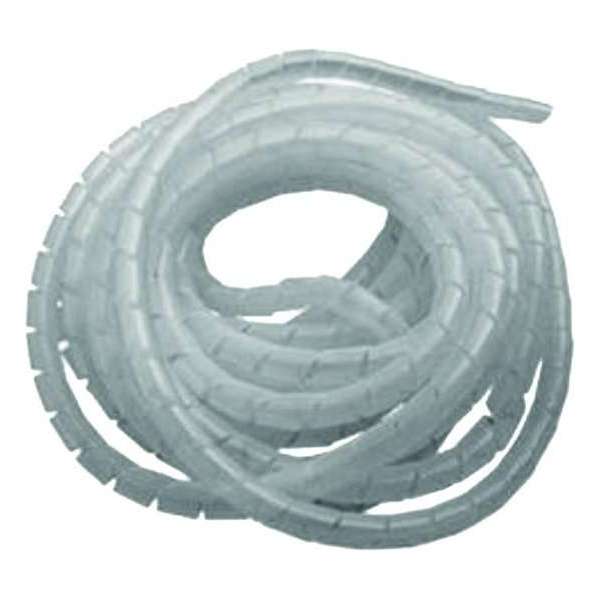 Spiral wrap kabelgeleider wit / transparant 25 m - bundel diameter: 12 - 120 mm Spiral wrap kabelgeleider wit / transparant 25 m - bundel diameter: 12 - 120 mm