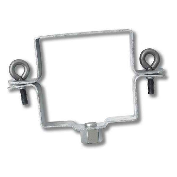 RHZ pijpbeugel enkel pijps Walsblank, mat eigen kleur, dr aansl M10 RHZ pijpbeugel enkel pijps Walsblank, mat eigen kleur, dr aansl M10