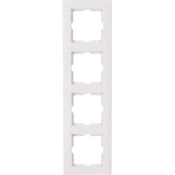 KOPP - Afdekraam - Athenis - 4-voudig - Helder Glans Wit - BES LED