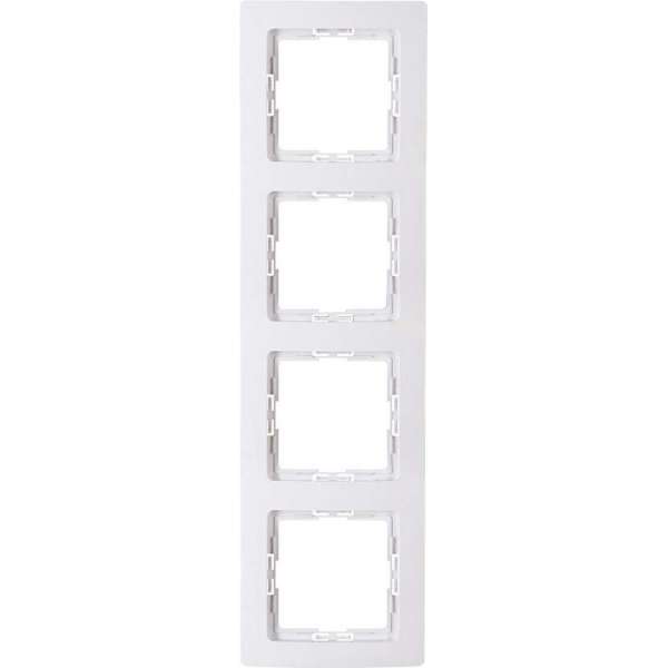 KOPP - Afdekraam - Paris - 4-voudig - Arctic Glans Wit KOPP - Afdekraam - Paris - 4-voudig - Arctic Glans Wit