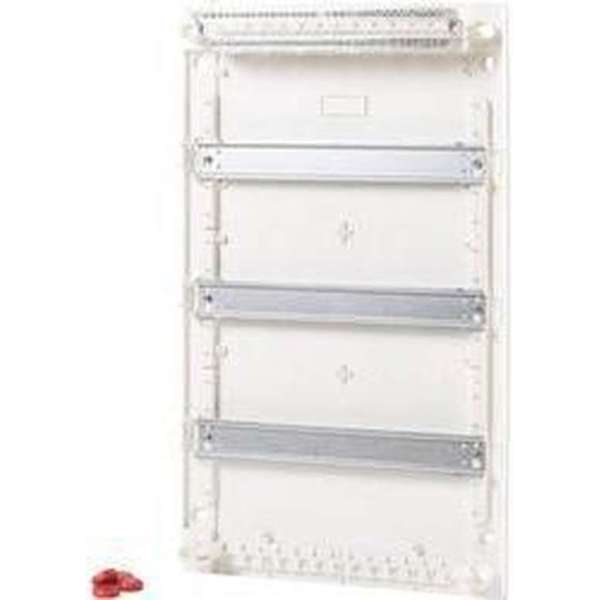 F-Tronic 7220057 APV36+6PEN Verdeelkast Opbouw (op muur) Aantal groepen: 42 Aantal rijen: 3 F-Tronic 7220057 APV36+6PEN Verdeelkast Opbouw (op muur) Aantal groepen: 42 Aantal rijen: 3