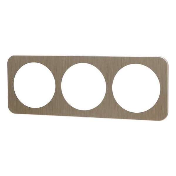 Afdekraam - Igory Jura - 3-voudig - Rond - Aluminium - Goud Afdekraam - Igory Jura - 3-voudig - Rond - Aluminium - Goud