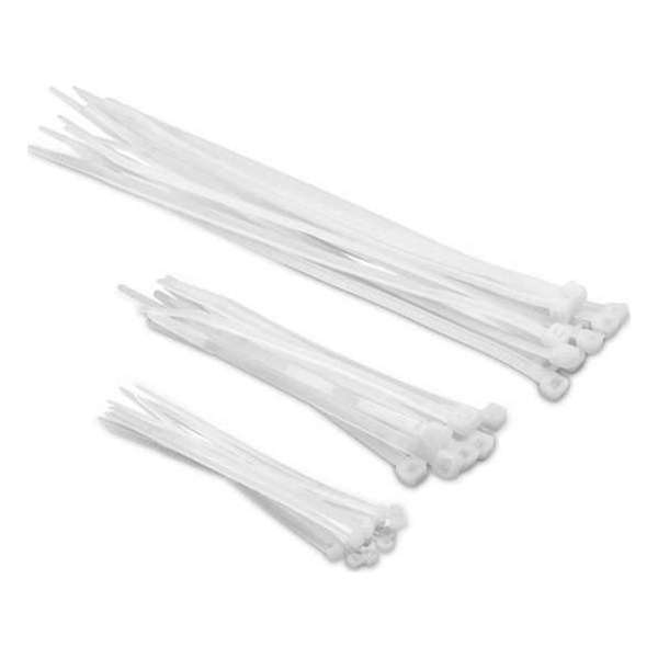 Witte tyraps kabelbinders 12.7x730mm 50 stuks Witte tyraps kabelbinders 12.7x730mm 50 stuks