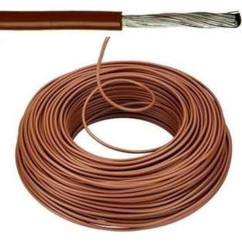 VOBst draad 1,5 mm² - bruin (H07V-K) - VOBST15BR