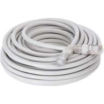 CONTINENTAL EDISON RJ45-kabel cat.6 afgeschermde FTP 20m