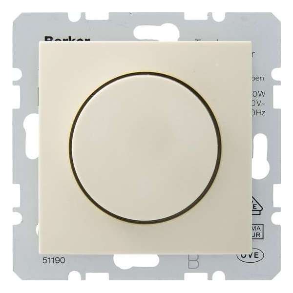 Berker inbouwdimmer elektrische trafo halogeen serie S1 creme 20-360W (Te combineren met Berker B1-B3-B1 serie) Berker inbouwdimmer elektrische trafo halogeen serie S1 creme 20-360W (Te combineren met Berker B1-B3-B1 serie)