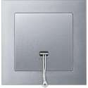 Trekschakelaar Compleet - Aluminium - Merten M-Pure - Schneider Electric - MTN3186-3660_TO