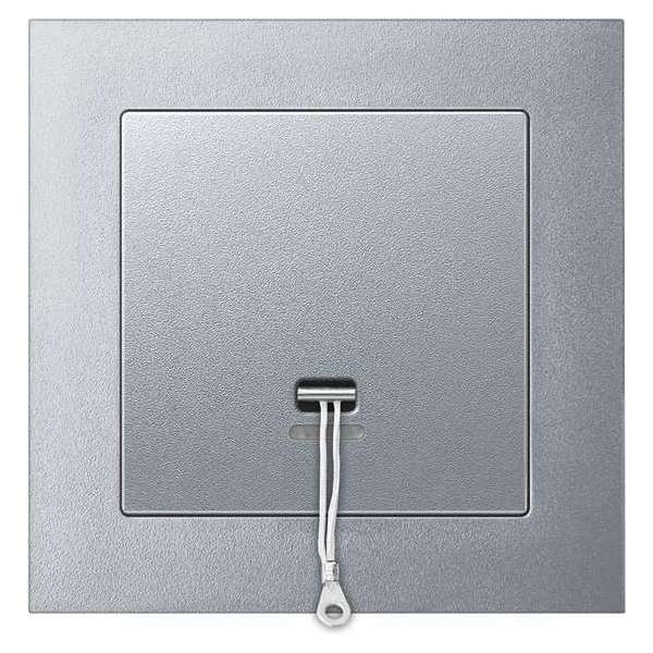 Trekschakelaar Compleet - Aluminium - Merten M-Pure - Schneider Electric - MTN3186-3660_TO Trekschakelaar Compleet - Aluminium - Merten M-Pure - Schneider Electric - MTN3186-3660_TO
