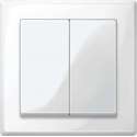 Wissel-wisselschakelaar Compleet - Polarwit - Merten M-Smart - Schneider Electric - MTN3126-478119_TO