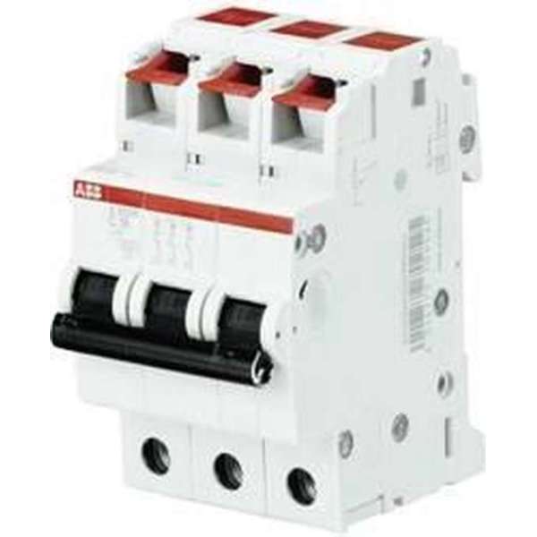 Zekeringautomaat 3-polig 16 A ABB 2CDS253002R0164 Zekeringautomaat 3-polig 16 A ABB 2CDS253002R0164