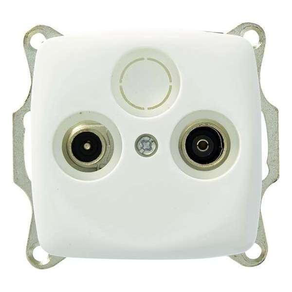 PLIEGER aurora | coax wandcontactdoos | wit PLIEGER aurora | coax wandcontactdoos | wit